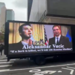 Nakon kamiona sa slikama Kurtija i hapšenja Srba, na ulicama Njujorka i kamion sa „antisrpskim“ porukama Kamion Amerika Njujork