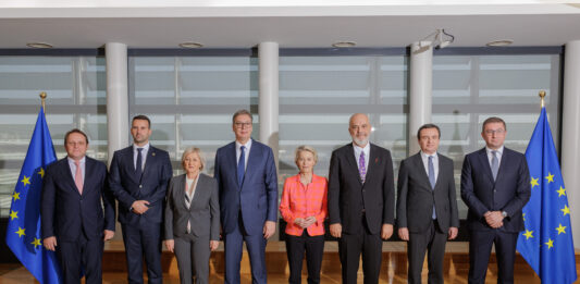 Radni ručak fon der lajen Aljbin Kurti Aleksandar Vučić