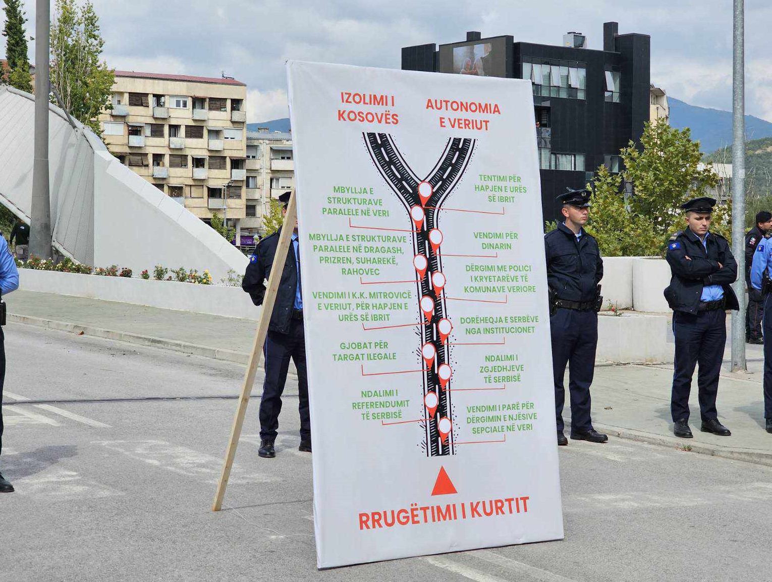 Protest Južna Mitrovica