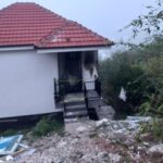 Krasnići: Požar na kući koju gradimo u Brđanima, policija sumnja da je bačen molotovljev koktel