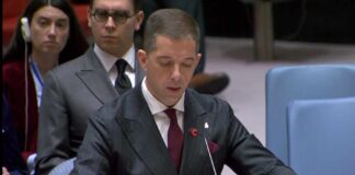 Đurić u SB UN: Žrtve imaju imena, nijedna zastava ne može sakriti ratne zločine; Sever Kosova postao policijski protektorat