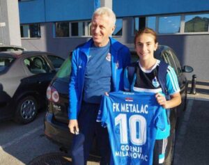 Difovka Staša Milentijević ponovo zaigrala