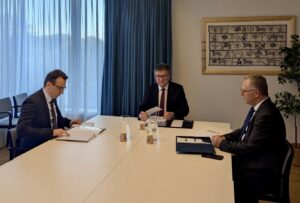 EU pohvalila BG i PR: Bisljimi Lajčak Petković