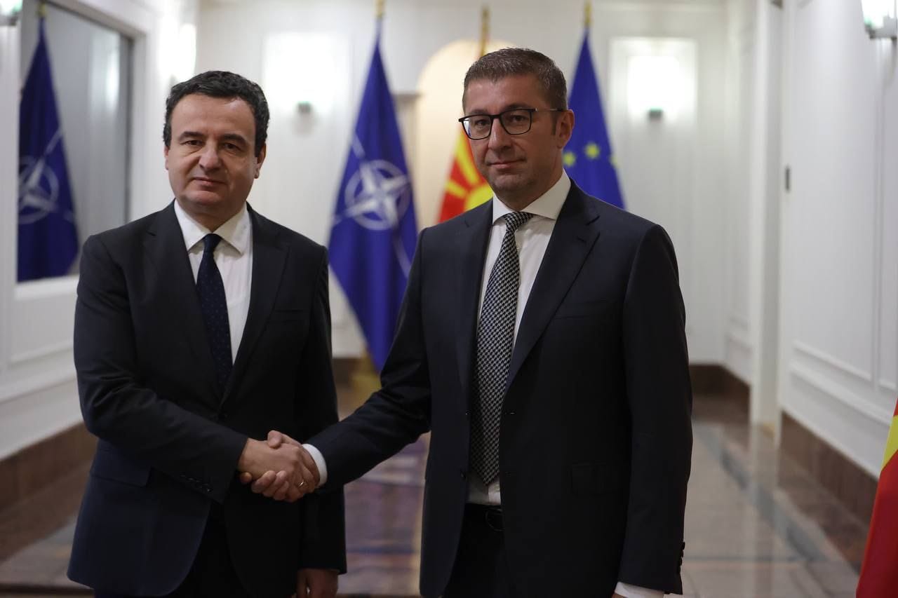 Zajednička sednica vlada Severne Makedonije i Kosova u ponedeljak