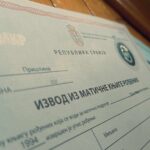 U toku registracija civilnog statusa na Kosovu, na osnovu srpske dokumentacije i još dodatne Izvod iz matične knjige rođenih