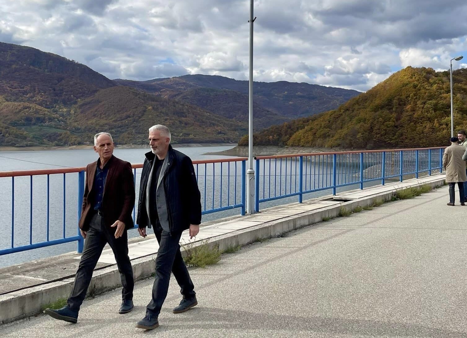 Zamenik ministra odbrane na brani Gazivodskog jezera: "Poseta deo obavezne vojne podrške civilnim vlastima"
