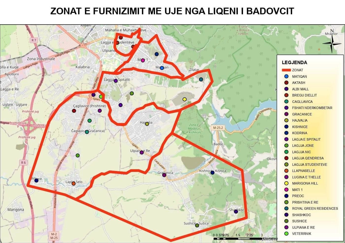 Voda iz jezera Badovac i dalje nije pogodna za piće, nivo mangana u vodi i dalje varira Badovac mangan