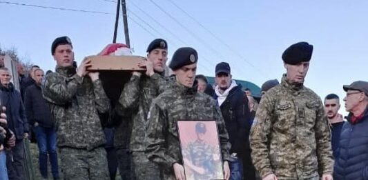 KBS amblemi sahrana bjiviši pripadnik OVK