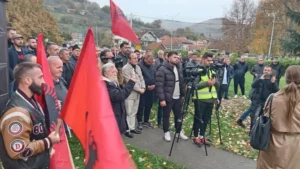 Protest albanaca u Medveđi