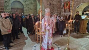 Teodosije u Đurđevim stupovima: Svetinja Teodosije Đurđevi Stupovi