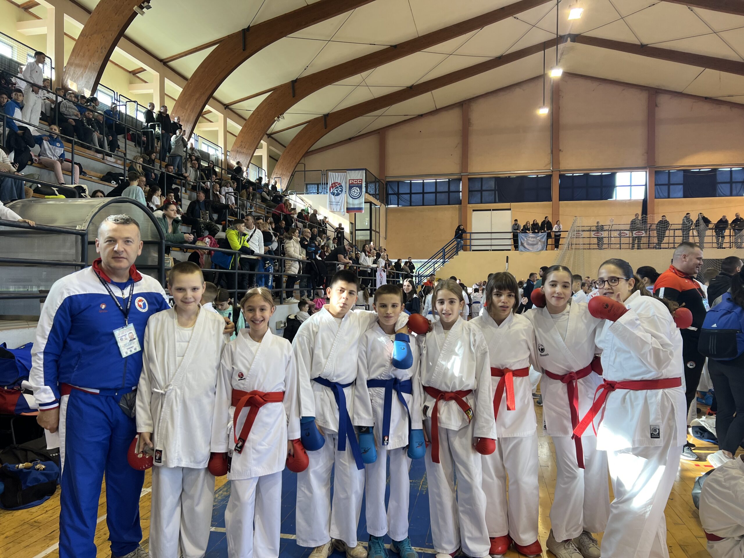 Medalje sa Kupa Srbije iz Niša i za KK "Kosovska Mitrovica", kao i karatistkinju iz Štrpca