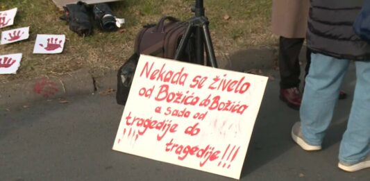 FOTO: N1/Protest u Novom Sadu