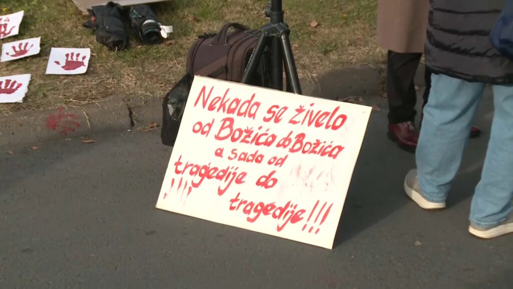 FOTO: N1/Protest u Novom Sadu
