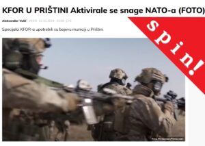 Zašto napisati "održali vežbu" Alo spin kFOR