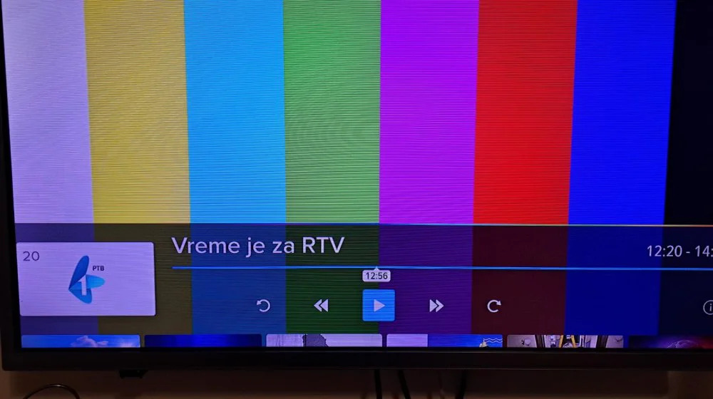 Otkaz direktoru tehnike RTV zbog 14 minuta prekida programa