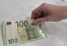 Sumnjiva novčanica od 100 evra u banci u Severnoj Mitrovici, policija istražuje slučaj