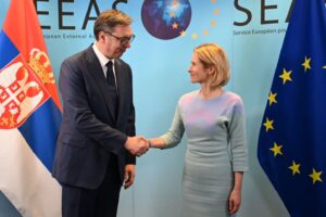 Aleksandar Vučić Kaja Kalas