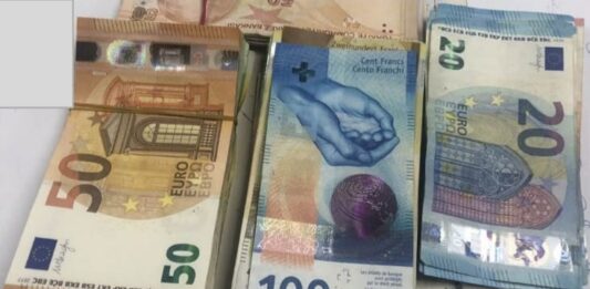 Zaplena novac evri franci Brnjak