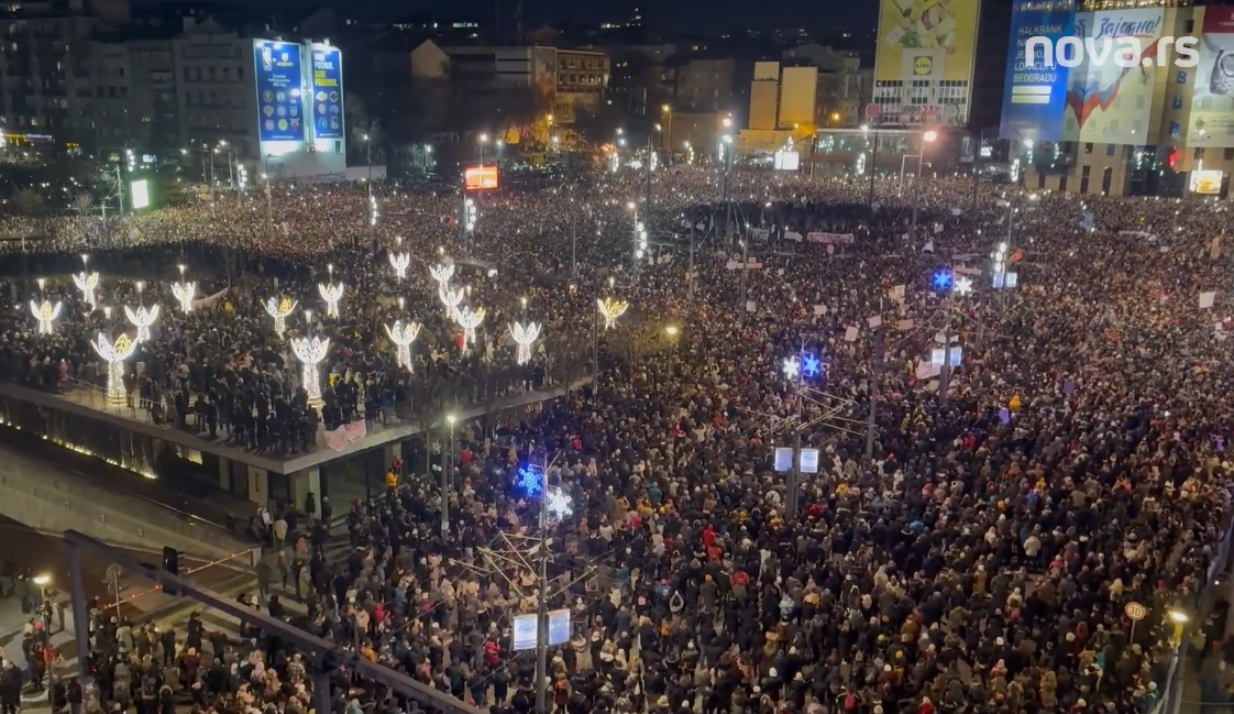 Protest Slavija
