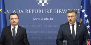 Kosovo PM Criticizes Serbia Kurti i Plenković