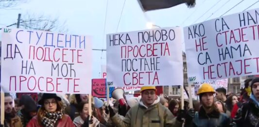 Protest Prosveta