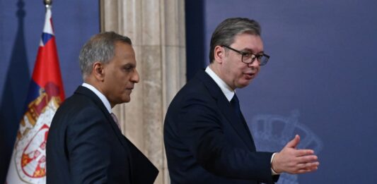 FOTO: Vučić, Verma, predsedništvo Srbije FB