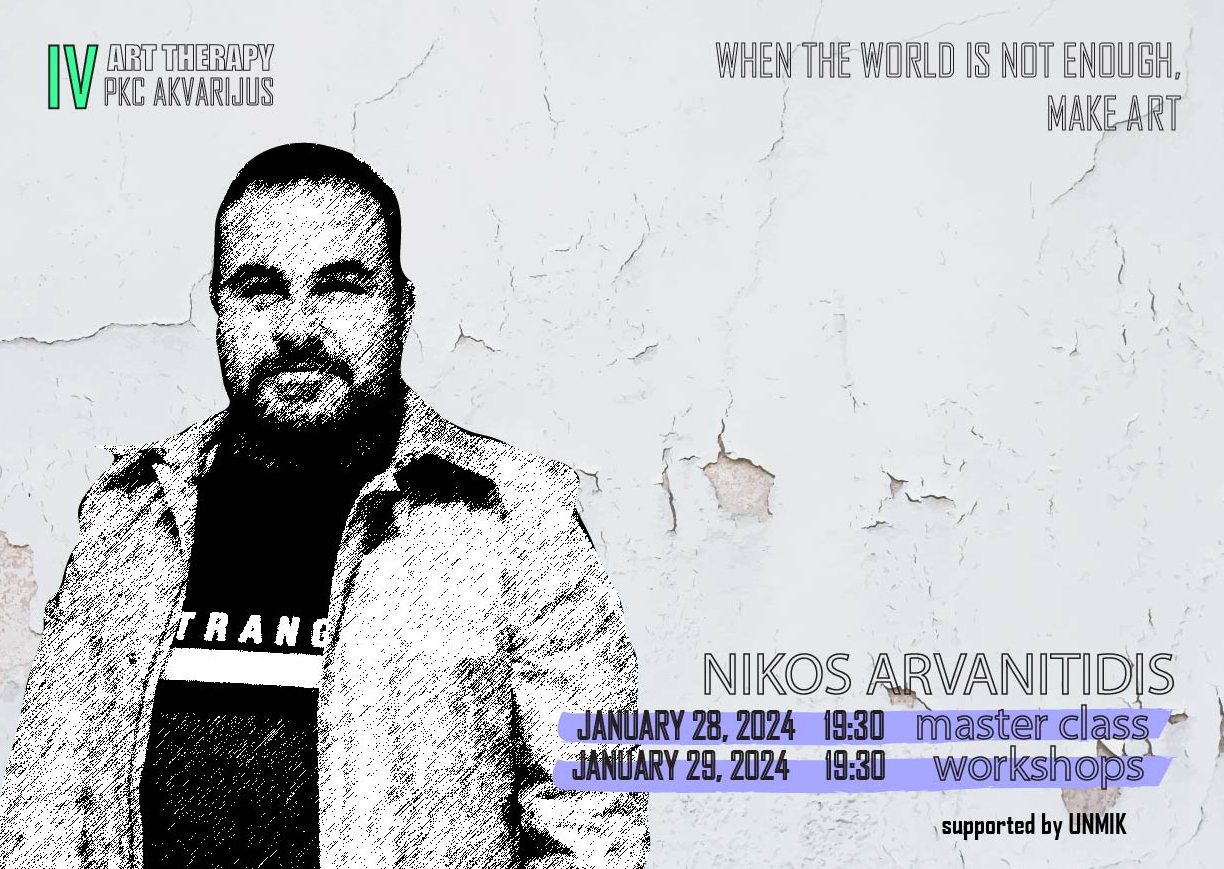 Master klas i radionica Nikosa Arvanitidisa u „Akvarijusu“