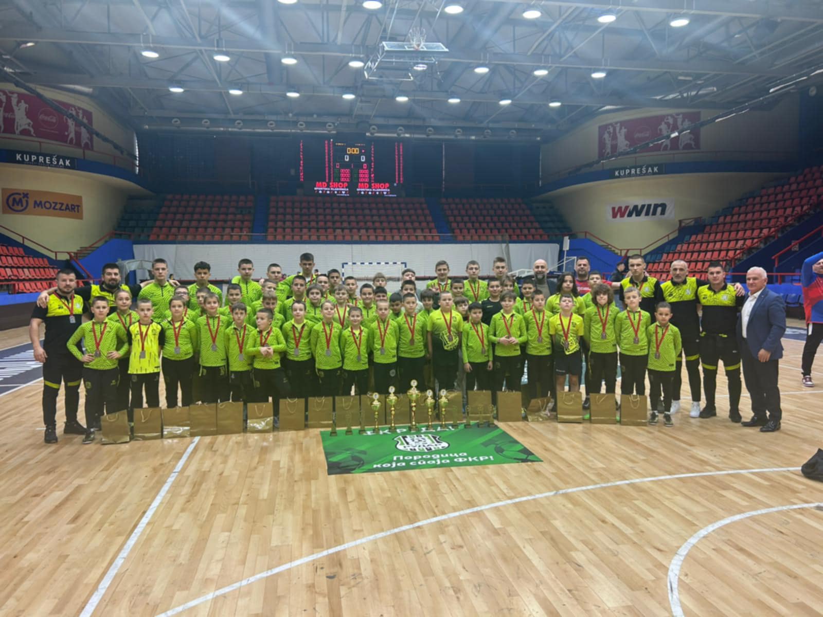 FK Rudar osvojio pet pehara na turniru u Banja Luci