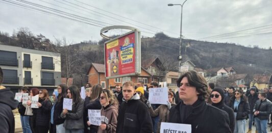 Protest Studenti Novi Pazar