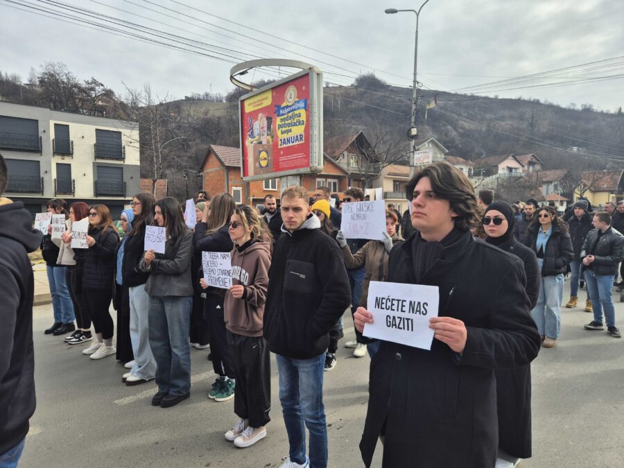 Protest Studenti Novi Pazar