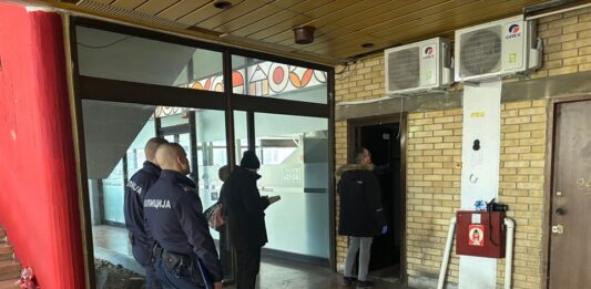 Provala NDNV prostorije Spens Novi Sad