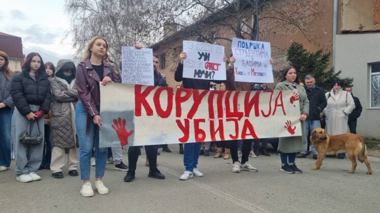 Protesti Mitrovica 15 minuta ti&scaron;ina