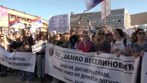 protest prosvetara Čačak