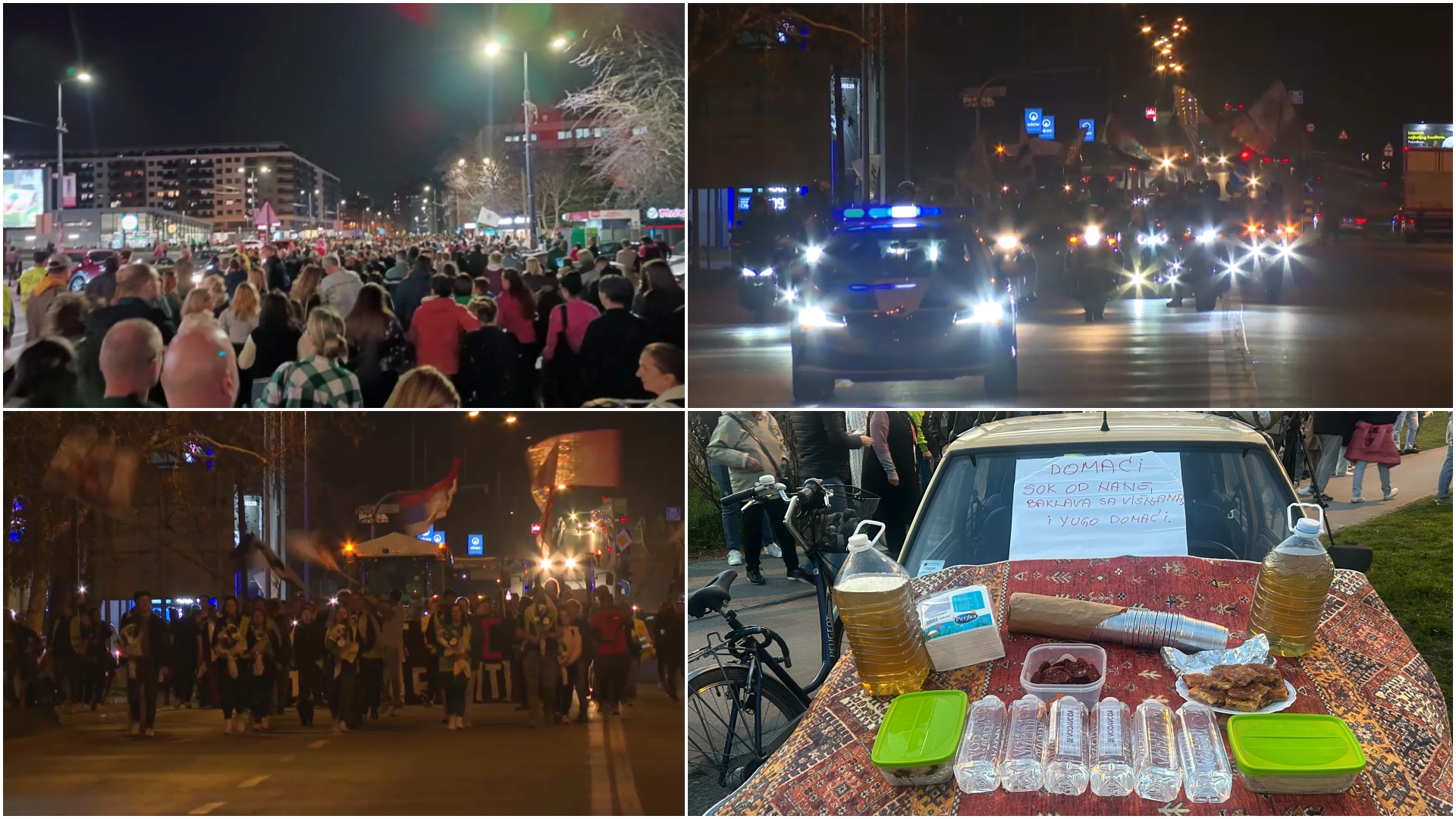 setnja studenti protesti