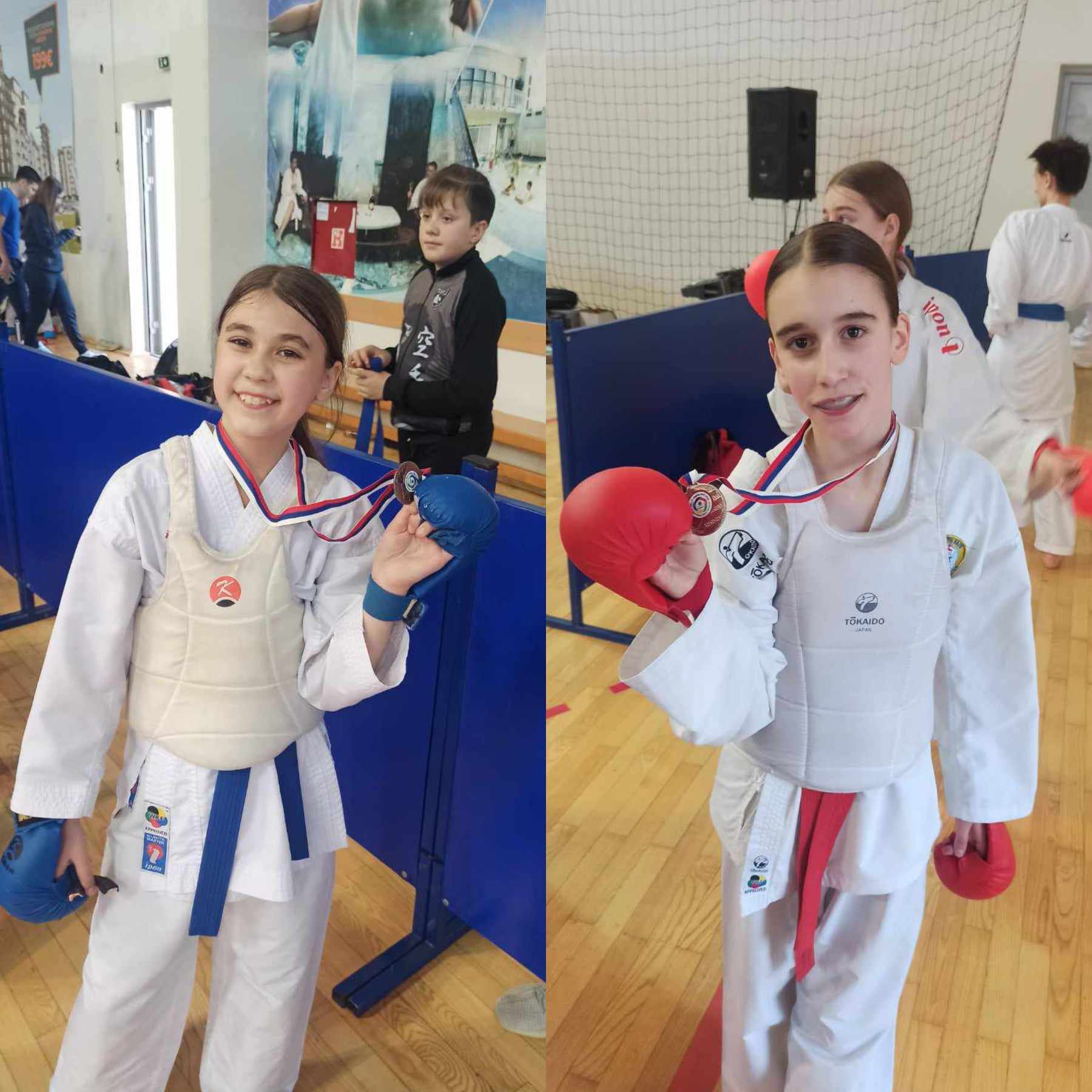 Karatistkinje Zvečana sa novim medaljama iz Mladenovca