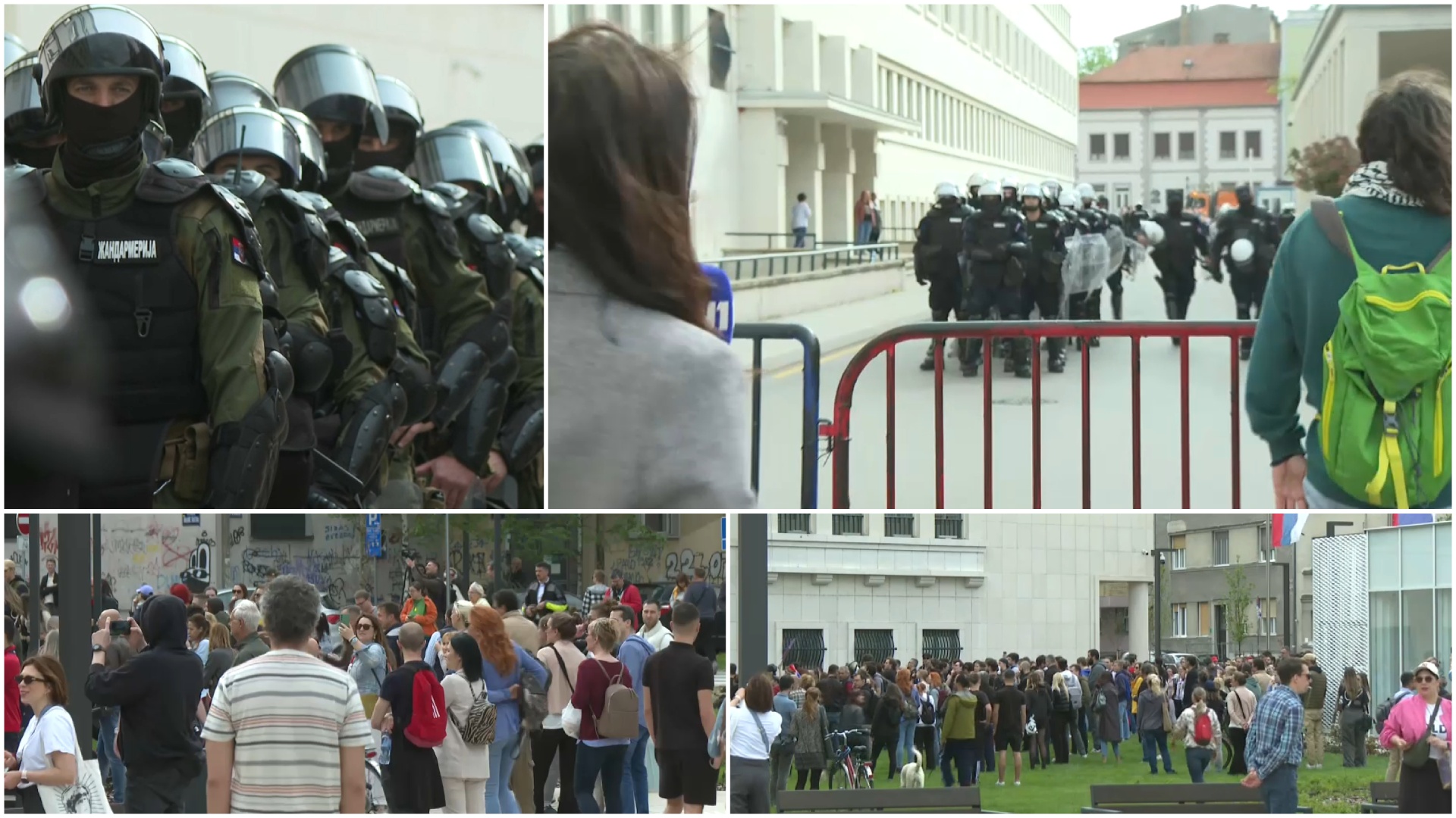 Blokada RTS-a se nastavlja, u Novom Sadu protest ispred Skupštine