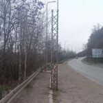Cyrillic Sign Removed at Entrance to North Mitrovica from Zvecan