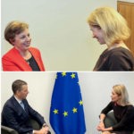 Sastanci sa Kalas: Đurić traži da Priština formira ZSO, a Gervala mere protiv Beograda Donika Gervala Kalas Marko Đurić Kalas