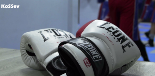 Boks rukavice sport bokseri KBK 028