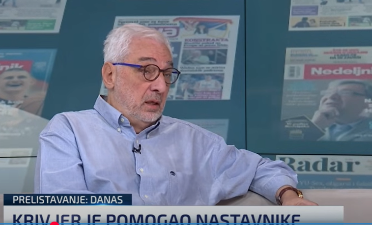 Božo Prelević: Vučić nezadovoljan radom policije, RTS, a zadovoljan je Ćacilendom, Pinkom, Informerom