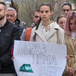 Twelfth Silent Protest in North Mitrovica Honors Victims of Novi Sad Tragedy 16 minuta tišine