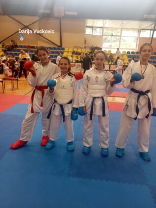 Karate karatisti Prvenstvo Srbije u Mladenovcu