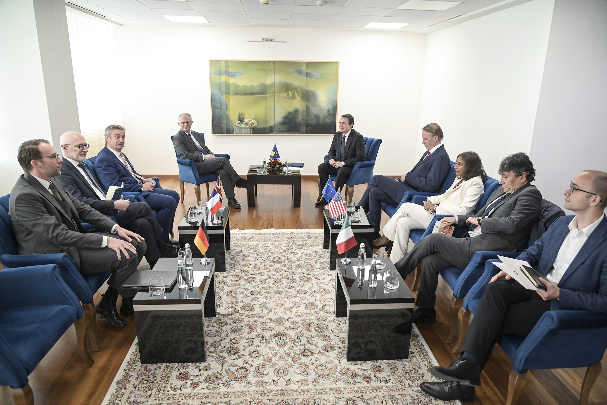 Kurti sa Kvintom o članstvu Kosova u S.Evrope; Brnabić sa predsednikom PS SE: Članstvo je neprihvatljivo