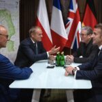 Zelenski i evropski lideri razgovarali sa Trampom o 30-dnevnom primirju u Ukrajini FOTO: Makron i evropski lideri/Tviter Emanuel Makron