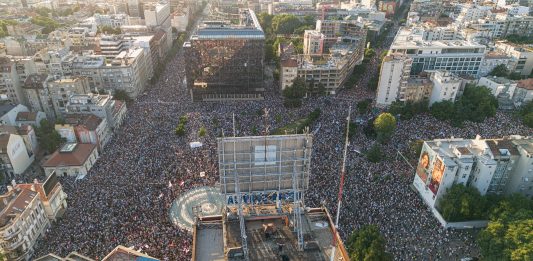 Protest u Beogradu