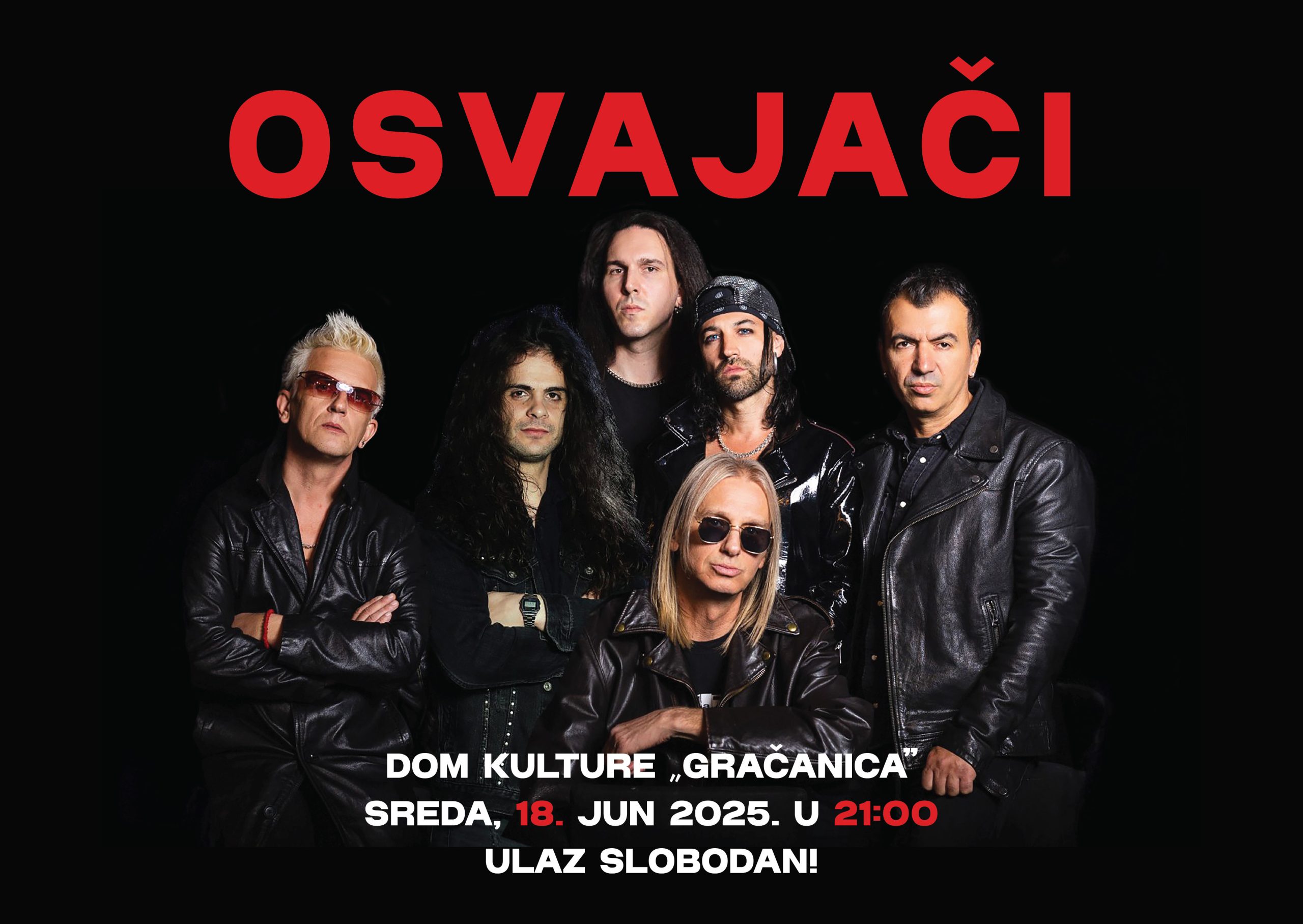 "Osvajači" večeras nastupaju u Gračanici