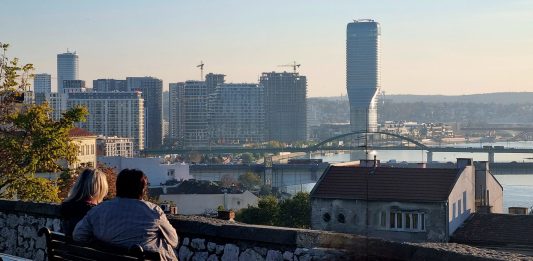 FOTO: KoSSev/Beograd na vodi, Železnički most