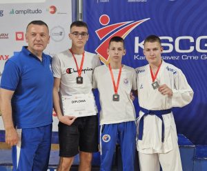 Tri medalje za OKK Kosovska Mitrovica na takmičenju u Crnoj Gori