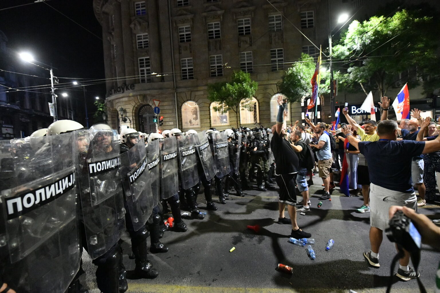 Policijski sindikati o policijskim akcijama tokom višednevnih blokada u Srbiji