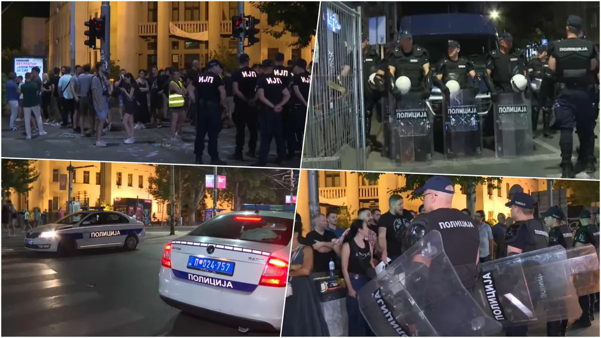 Više povređenih u sukobima studenata i policije, među njima i narodna poslanica Biljana Stojković